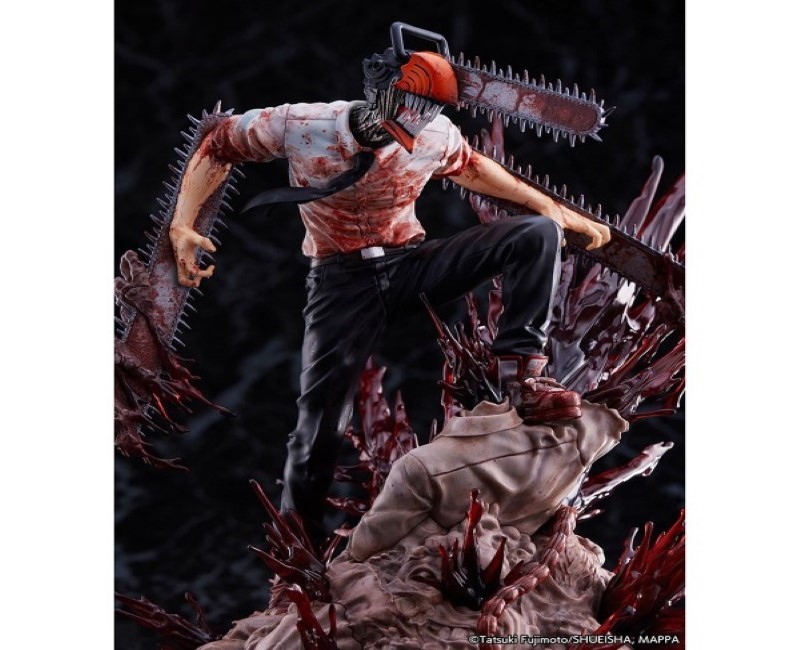 Sculpted Spectacle: Chainsaw Man Figures to Admire