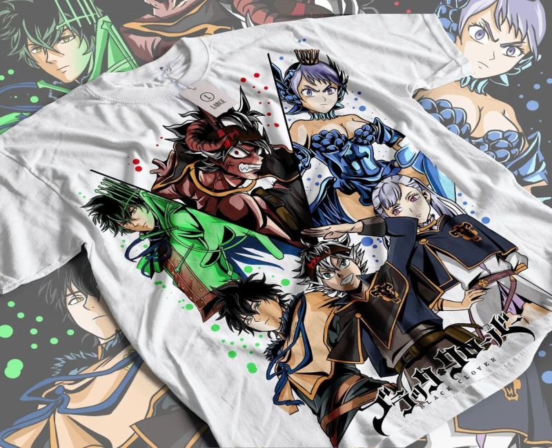 Equip Yourself with Black Clover Merchandise Wonders